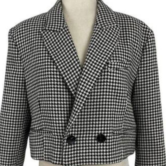 ZARA Cropped BLAZER Size XS NWT - Picture 5 of 6